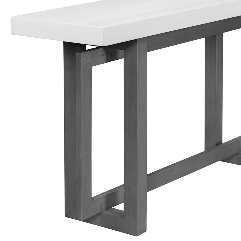 Console de couloir extra longue pour entrée