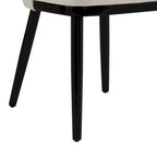 Chaises de salle à manger tapissées (lot de 2)