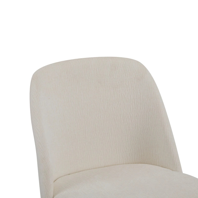 Chaises de salle à manger tapissées (lot de 2)