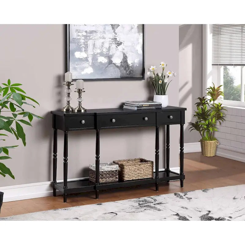  Cheyenne 3 Drawer Console Table with Shelf