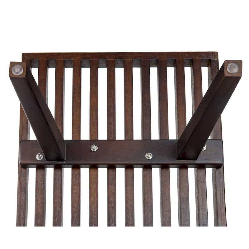 Banc d'entrée en bois naturel de 48 po à plateforme rectangulaire, design moderne à lattes pour salon, maison et bureau