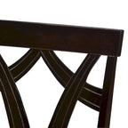 Lot de chaises de salle à manger en tissu contemporain
