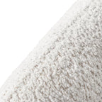 Canapé en Boucle Moderne à Accoudoirs Courbés avec Assise Style Rein et Pieds Ronds en Bois