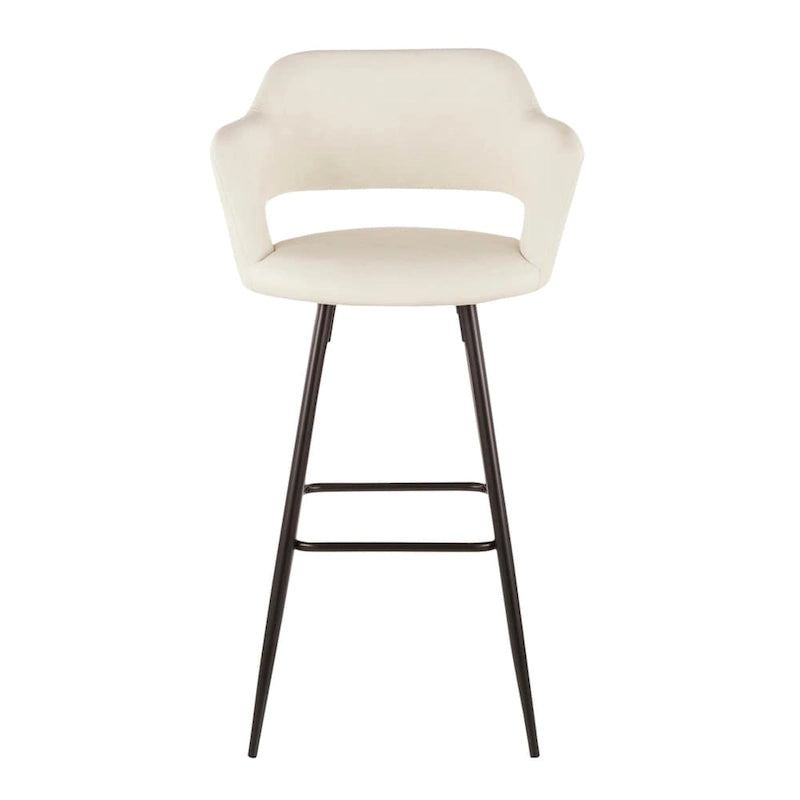 Tabourets de bar en similicuir (Lot de 2) - S.O.