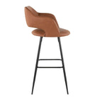 Tabourets de bar en similicuir (Lot de 2) - S.O.