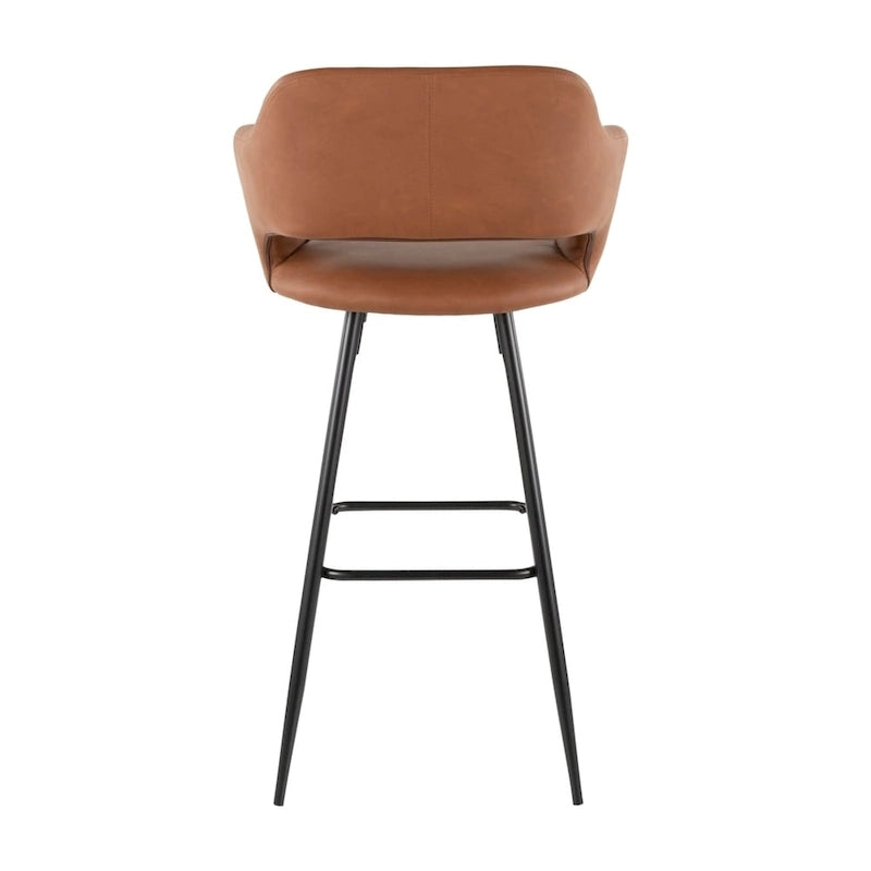 Tabourets de bar en similicuir (Lot de 2) - S.O.