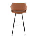 Tabourets de bar en similicuir (Lot de 2) - S.O.