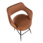 Tabourets de bar en similicuir (Lot de 2) - S.O.