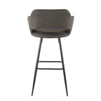 Tabourets de bar en similicuir (Lot de 2) - S.O.