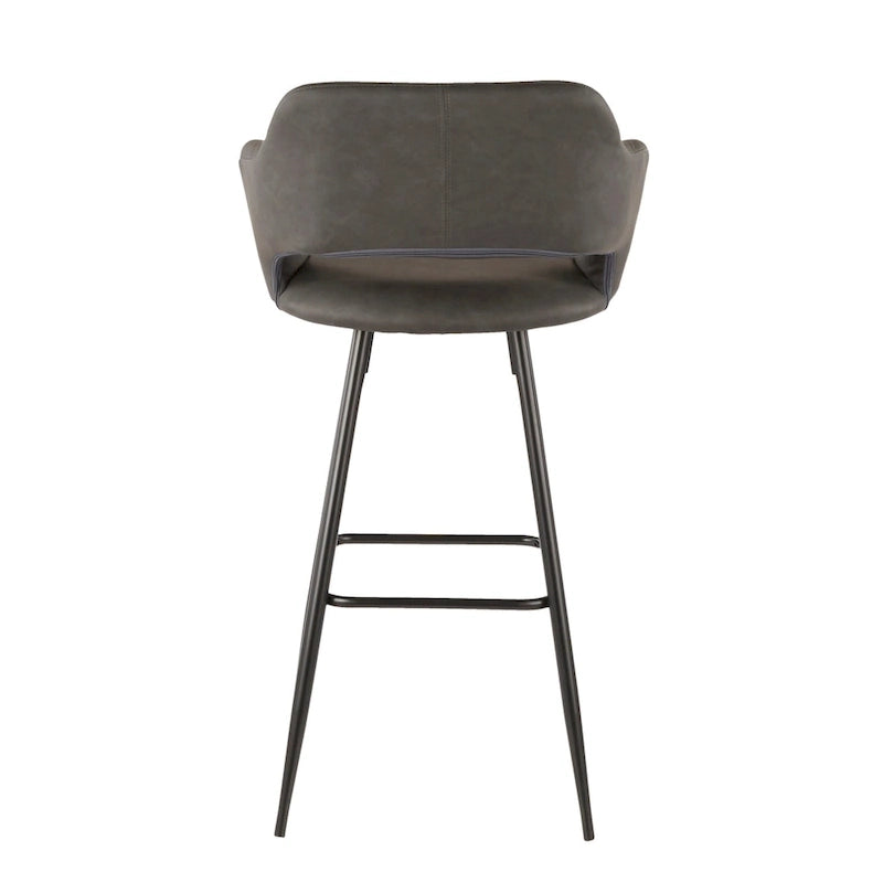 Tabourets de bar en similicuir (Lot de 2) - S.O.