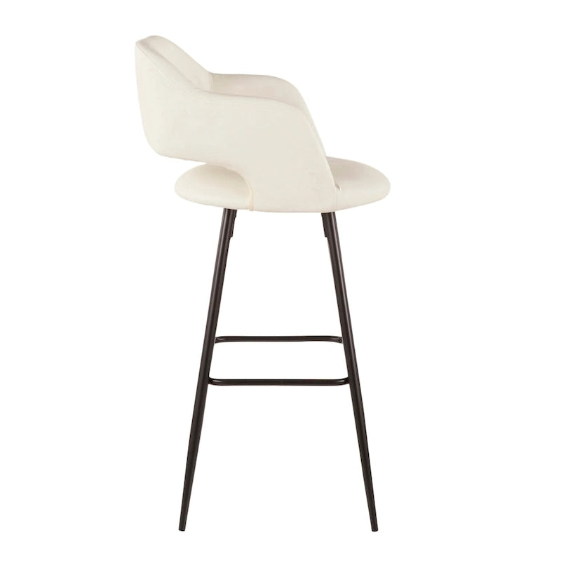 Tabourets de bar en similicuir (Lot de 2) - S.O.