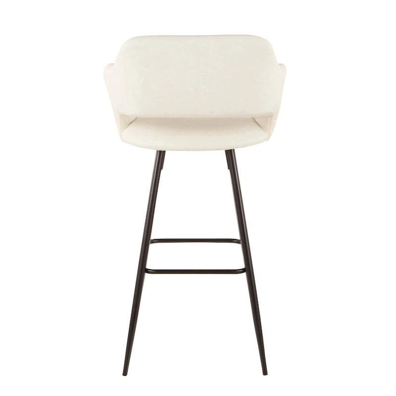 Tabourets de bar en similicuir (Lot de 2) - S.O.