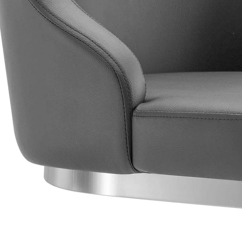 Tabouret de bar en velours/similicuir, lot de 3 tabourets de hauteur comptoir - 48 cm L x 52 cm P x 93 cm H