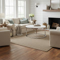 Table basse ronde plateau marbre blanc