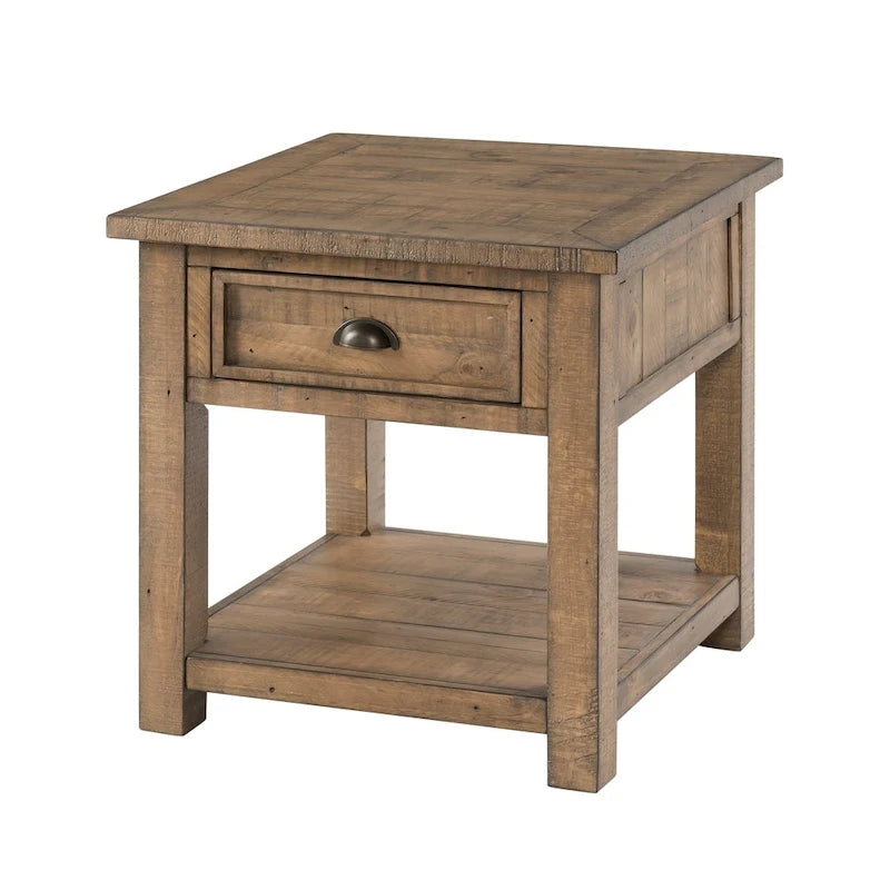 Table d'appoint en bois massif