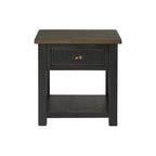 Table d'appoint en bois massif