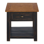 Table d'appoint en bois massif