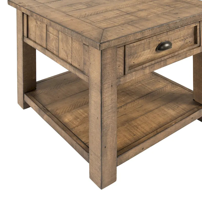 Table d'appoint en bois massif