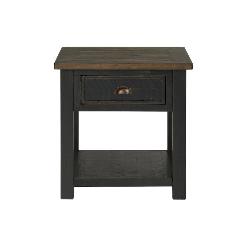 Table d'appoint en bois massif
