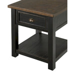 Table d'appoint en bois massif