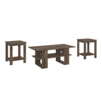 Ensemble de 3 tables basses