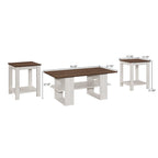 Ensemble de 3 tables basses
