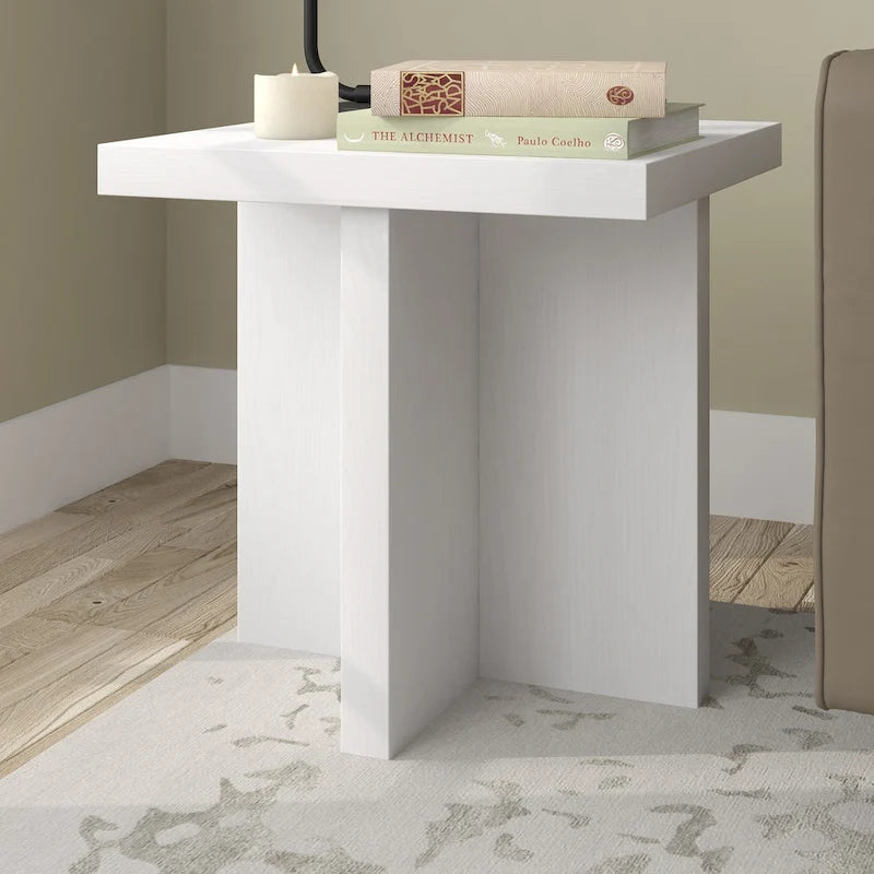 Table d'appoint rectangulaire de 56 cm de large - 56 cm de large