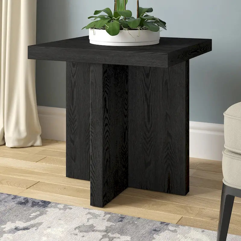 Table d'appoint rectangulaire de 56 cm de large - 56 cm de large