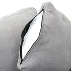 Fauteuil pivotant rond et élégant de 54 pouces, une place et demie