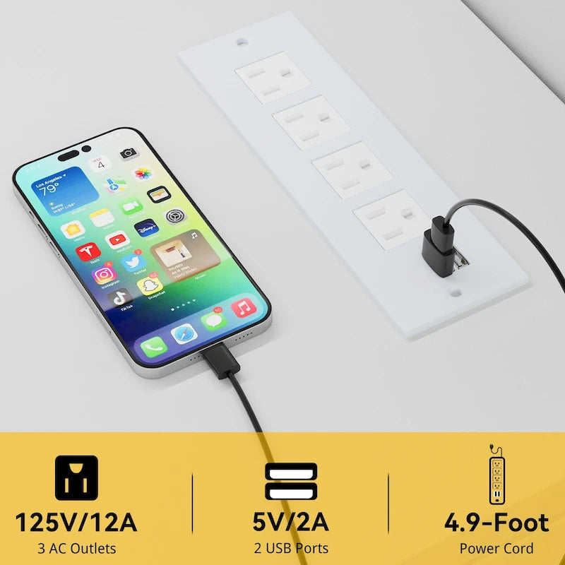 Meuble TV de style rustique pour téléviseur de 65/55 pouces