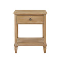  Victoria Light Natural Bedside Table