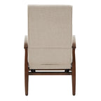 Fauteuil inclinable de style Mid-Century de 25,75 po de large