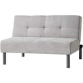 College Mini-Futon - Glacier Gray by 