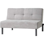 College Mini-Futon - Glacier Gray by 