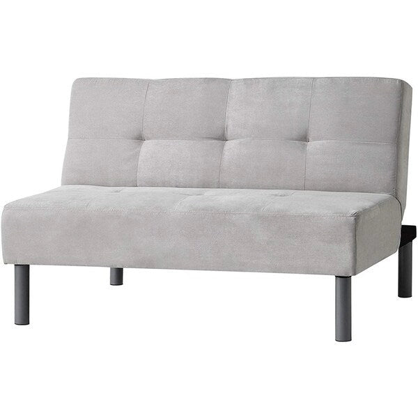 College Mini-Futon - Glacier Gray by 