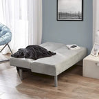 Mini-futon de collège - Gris glacier par