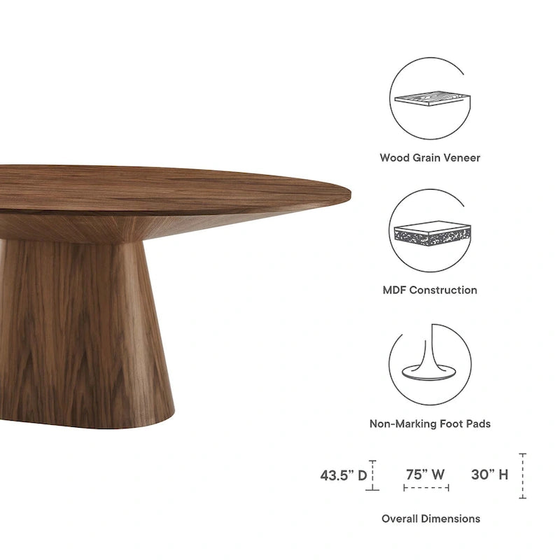 Table à manger ronde de 47