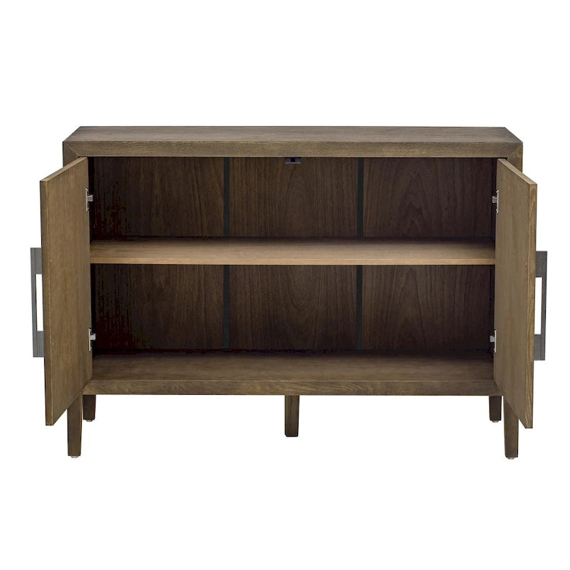 Meuble de rangement 47" pour cuisine de style vintage avec buffet d'appoint