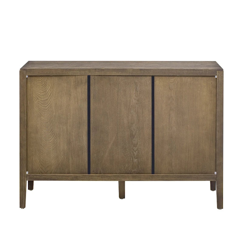 Meuble de rangement 47" pour cuisine de style vintage avec buffet d'appoint
