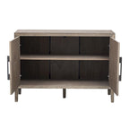 Meuble de rangement 47" pour cuisine de style vintage avec buffet d'appoint