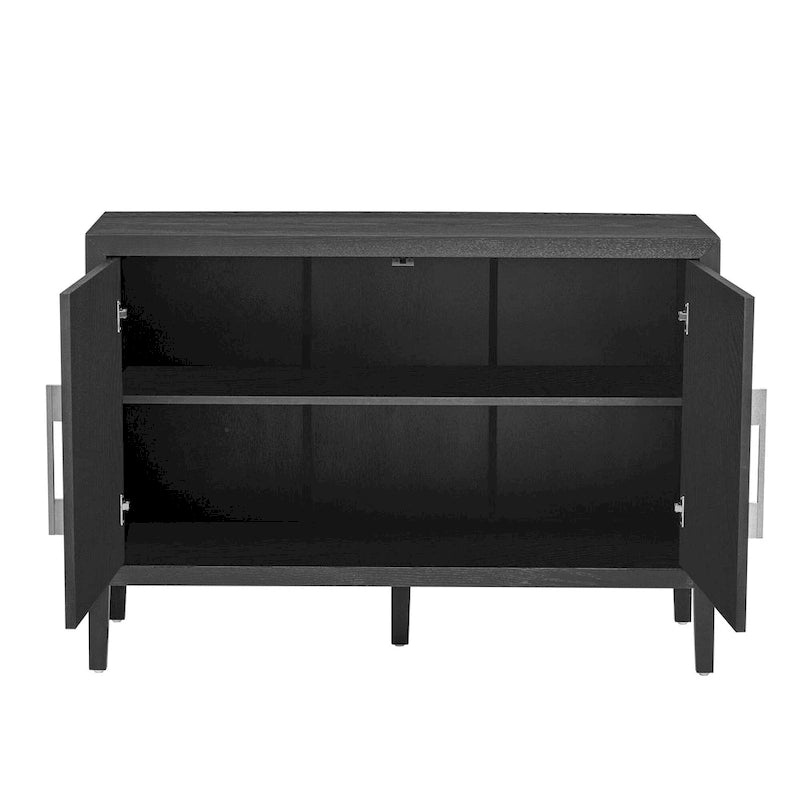 Meuble de rangement 47" pour cuisine de style vintage avec buffet d'appoint
