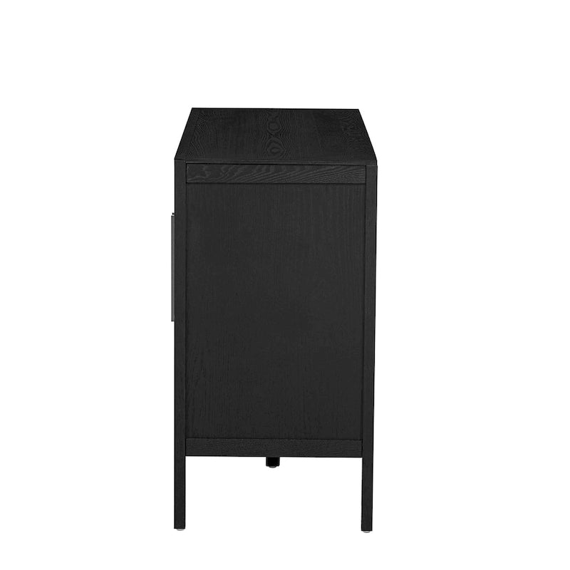 Meuble de rangement 47" pour cuisine de style vintage avec buffet d'appoint