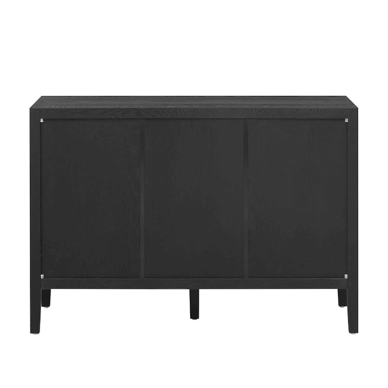 Meuble de rangement 47" pour cuisine de style vintage avec buffet d'appoint