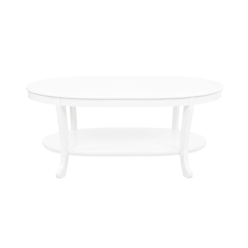 Table basse rustique en bois blanc