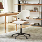 Chaise de bureau réglable à roulettes