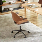 Chaise de bureau réglable à roulettes