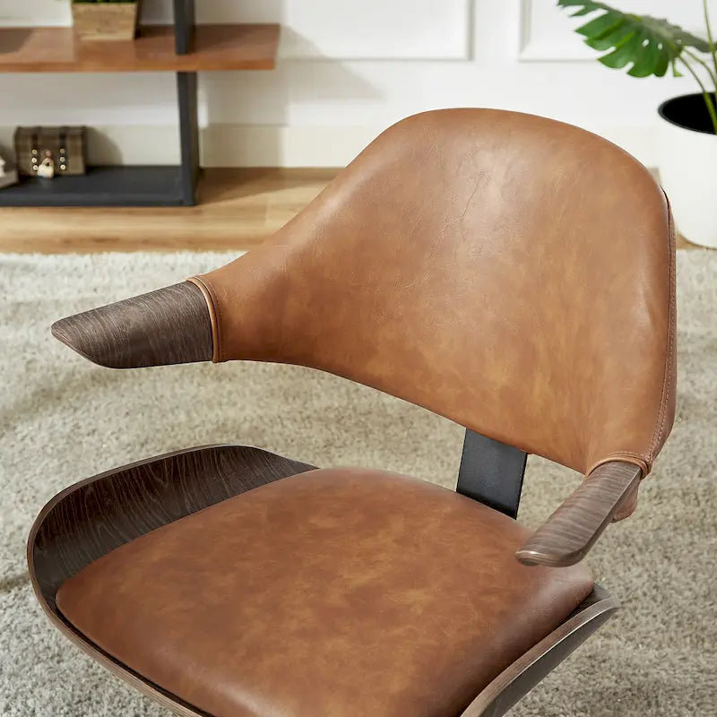 Chaise de bureau réglable à roulettes