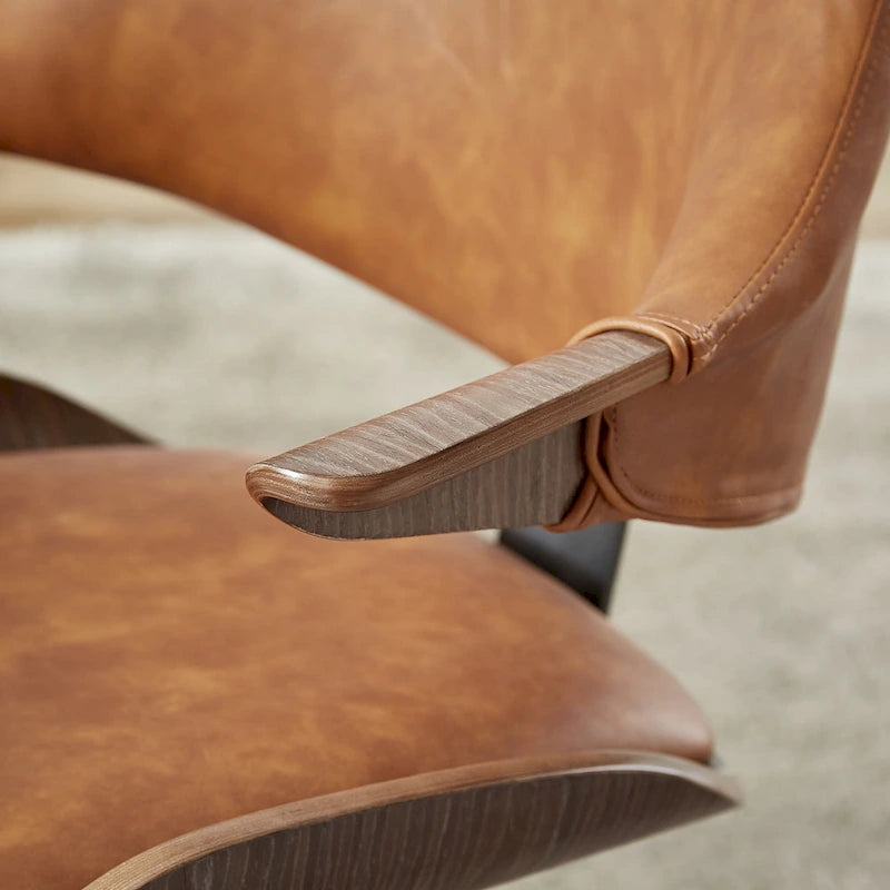 Chaise de bureau réglable à roulettes