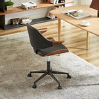 Chaise de bureau réglable à roulettes