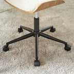 Chaise de bureau réglable à roulettes